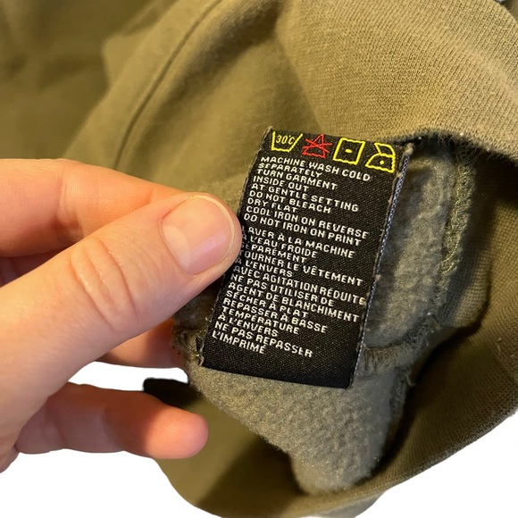 BRUNETTE THE LABEL | Brunette Green sweatshirt SZ M/L EUC - Picture 5 of 5